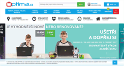 Desktop Screenshot of optima.cz